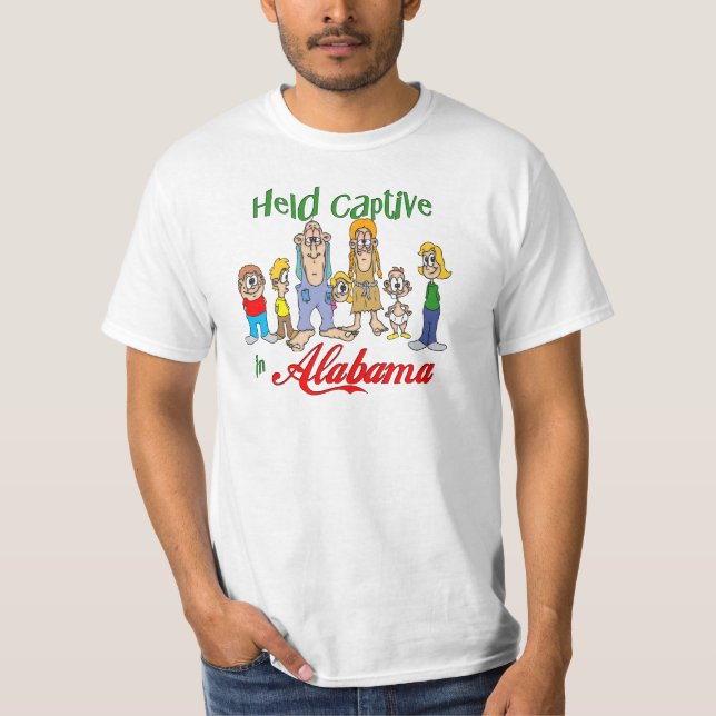 Camiseta Cautivo en Alabama (Anverso)