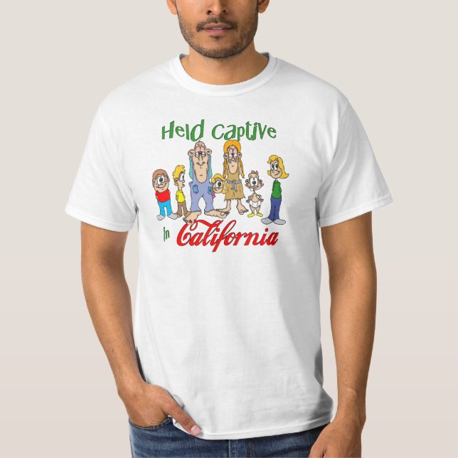 Camiseta Cautivo en California (Anverso)