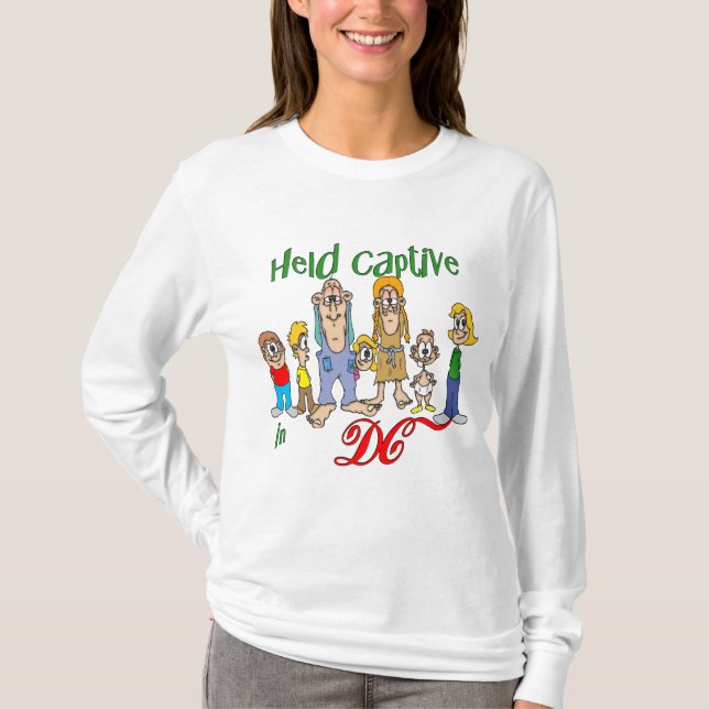 Camiseta Cautivo en DC (Anverso)