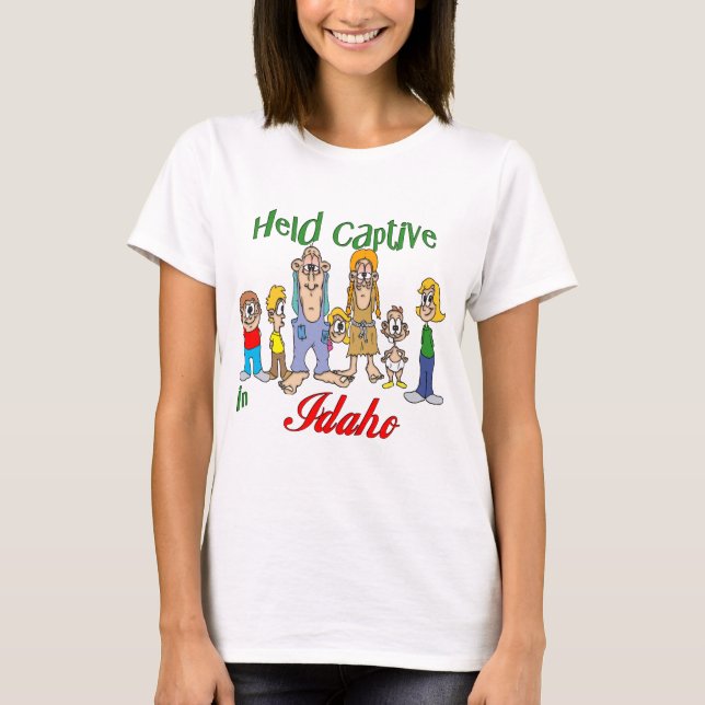 Camiseta Cautivo en Idaho (Anverso)