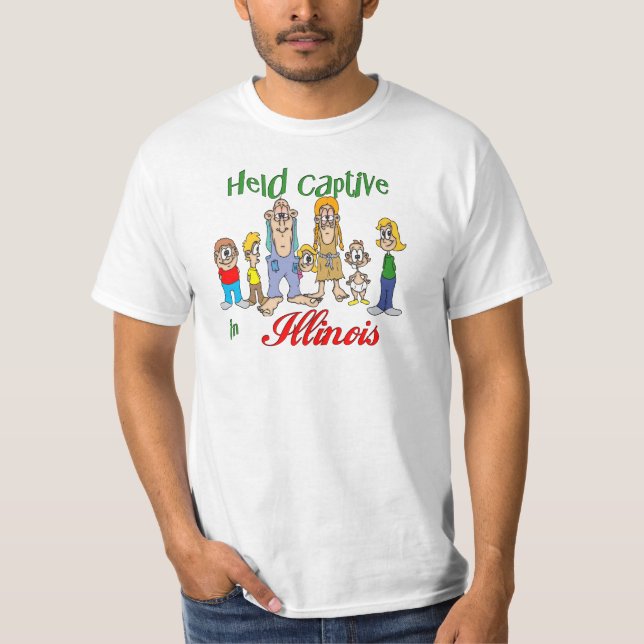 Camiseta Cautivo en Illinois (Anverso)