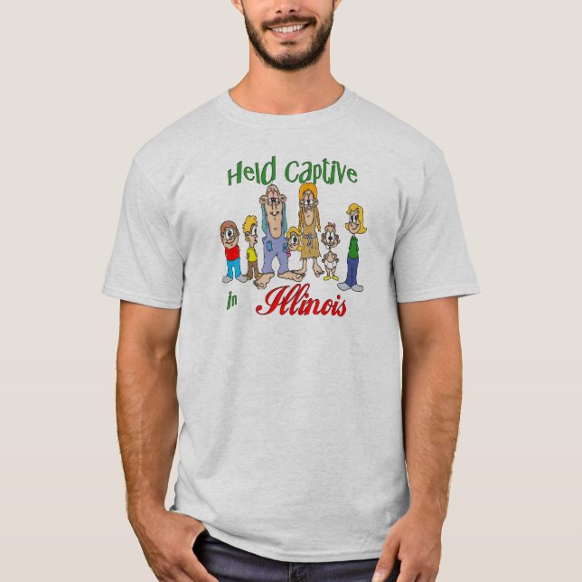 Camiseta Cautivo en Illinois (Anverso)
