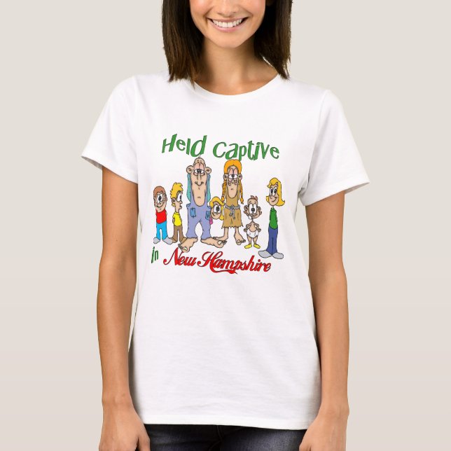 Camiseta Cautivo en Nuevo Hampshire (Anverso)