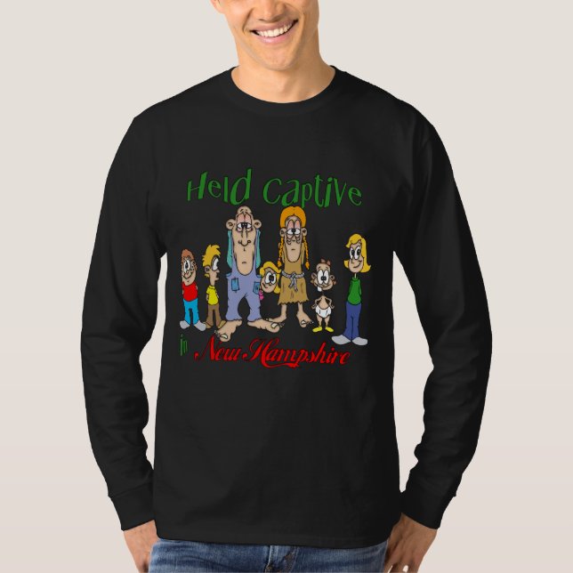 Camiseta Cautivo en Nuevo Hampshire (Anverso)