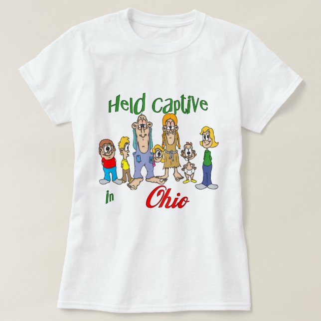 Camiseta Cautivo en Ohio (Diseño del anverso)