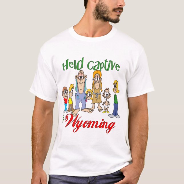 Camiseta Cautivo en Wyoming (Anverso)