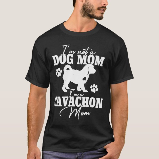 Camiseta Cavachon Dog Mom Cute Cavachon Dog Para Mujeres (Anverso)