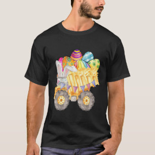 Camiseta Cavador de huevos de conejo acuarela de construcci