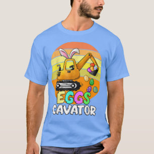 Camiseta Cavador de huevos de Pascua cavando huevo de Pascu