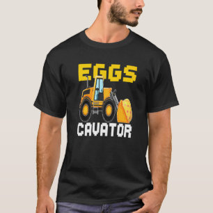Camiseta Cavador de huevos divertidos Excavadora de conejit