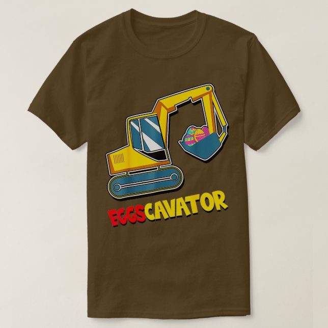 Camiseta Cavador de huevos Excavador de Pascua Cazando niño (Diseño del anverso)
