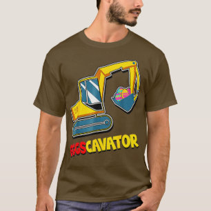 Camiseta Cavador de huevos Excavador de Pascua Cazando niño