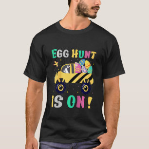 Camiseta Cavador de huevos para niños Excavadora feliz de P