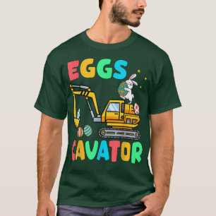 Camiseta Cavador de huevos Pascua Bunny Ecavator Niños de P