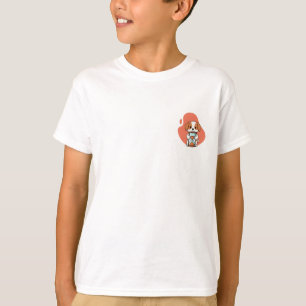 Camiseta Cavalier Cachorro Reloj de Arena Niños