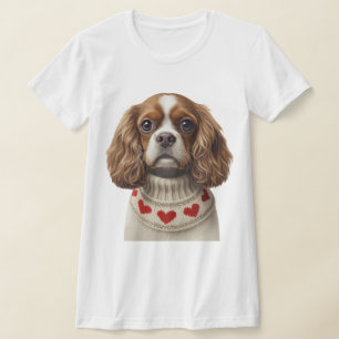 Camiseta Cavalier corazón de amor