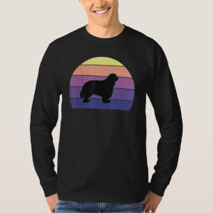 Camiseta Cavalier de Guay Retro Sunset Fun King Charles Spa