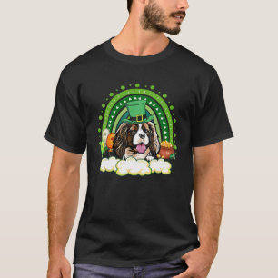 Camiseta Cavalier del arcoiris afortunado Rey Charles Spani
