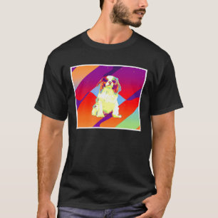 Camiseta Cavalier estético retro vintage King Charles Span