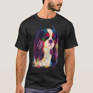 Camiseta Cavalier Hermoso look Splash Pintura