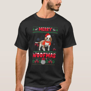 Camiseta Cavalier King Charles Navidades Dog Lover Merry Wo