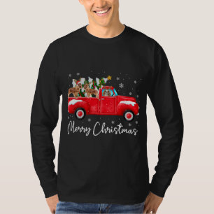 Camiseta Cavalier King Charles Red Truck Navidades Santa Xm