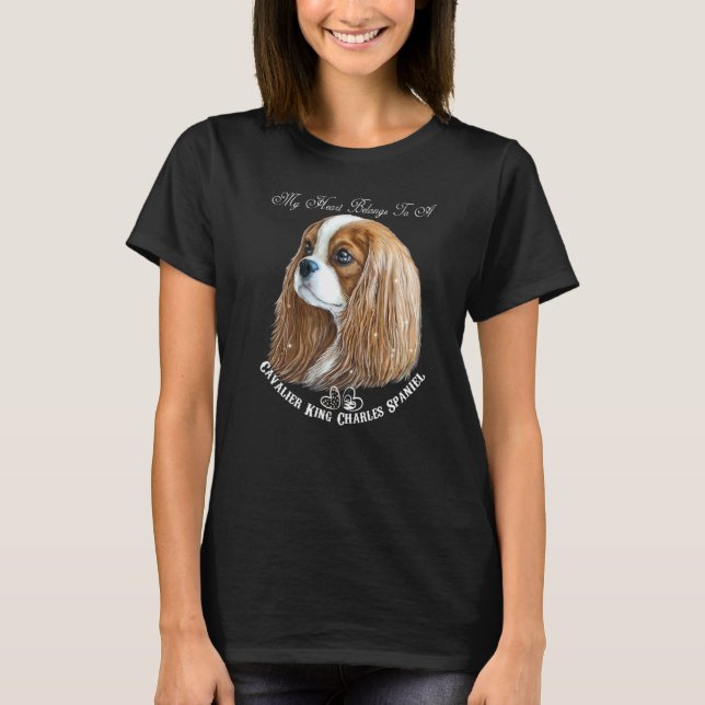 Camiseta Cavalier King Charles Spaniel (Anverso)