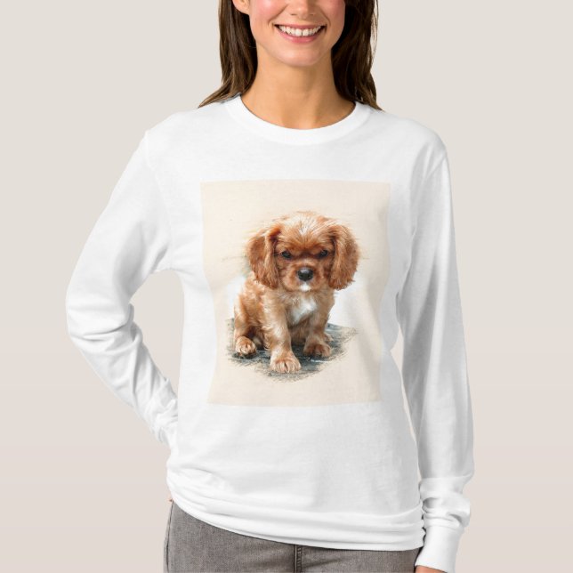 Camiseta Cavalier King Charles Spaniel (Anverso)