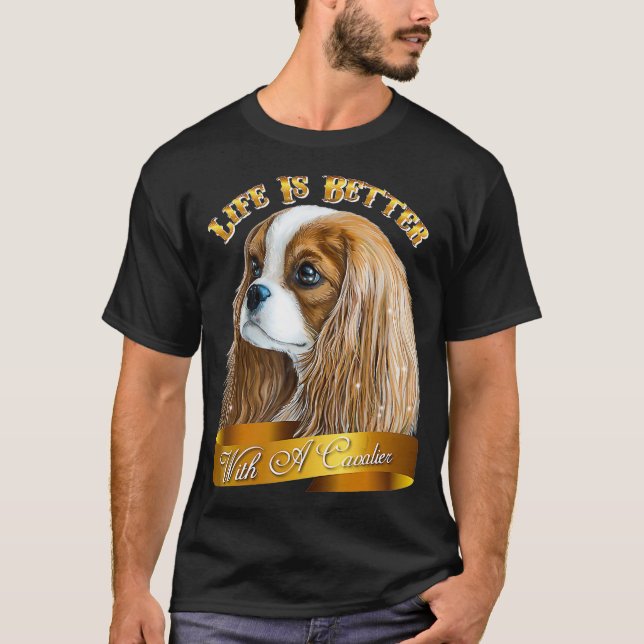 Camiseta Cavalier King Charles Spaniel (2) (Anverso)