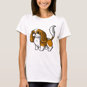 Camiseta Cavalier King Charles Spaniel diseño de perros ad