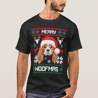 Camiseta Cavalier King Charles Spaniel Feliz Woofmas