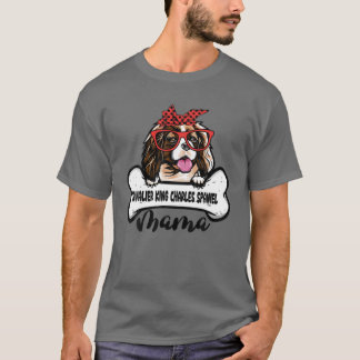 Camiseta Cavalier King Charles Spaniel Mama Día de la Madre