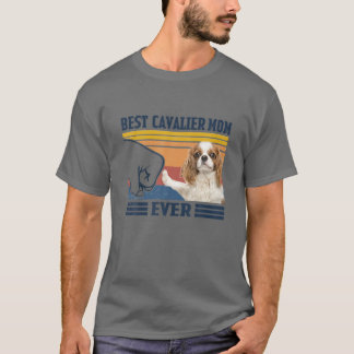 Camiseta Cavalier King Charles Spaniel Mejor Cavalier Mom E