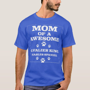 Camiseta Cavalier king charles spaniel mujeres dueñas de pe