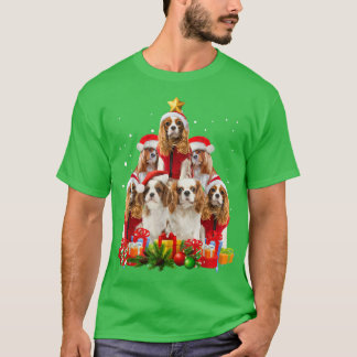 Camiseta Cavalier King Charles Spaniel navidad navideña