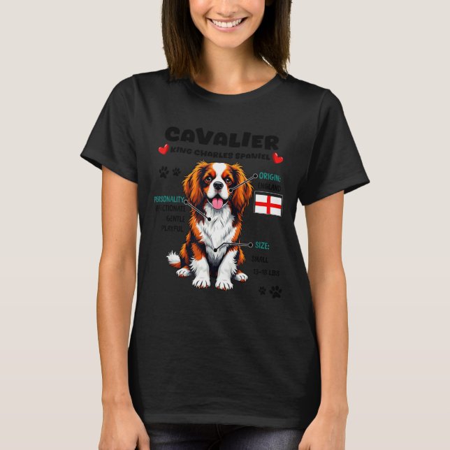 Camiseta Cavalier King Charles Spaniel Owner Funny Dog Love (Anverso)