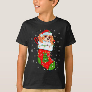 Camiseta Cavalier King Charles Spaniel Perro En Navidad Soc