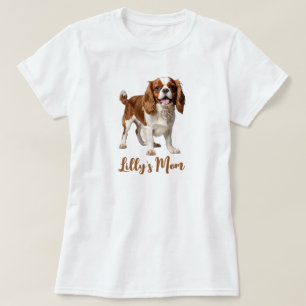 Camiseta Cavalier King Charles Spaniel Personaliza