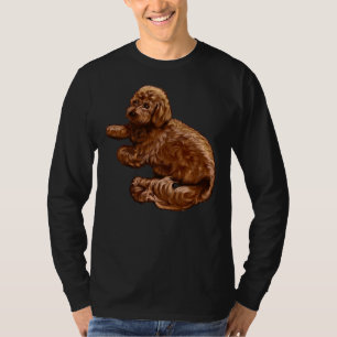Camiseta Cavalier King Charles Spaniel Poodle Cavapoo Puppy