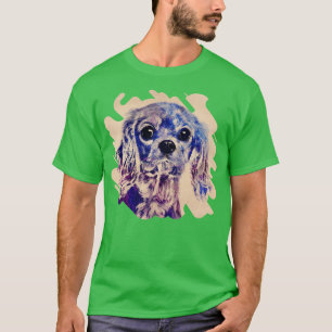 Camiseta Cavalier King Charles Spaniel Puppy Sketch