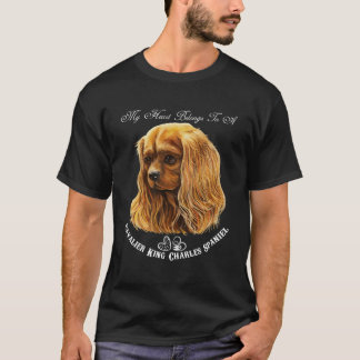 Camiseta Cavalier King Charles Spaniel Ruby Cavalier King C