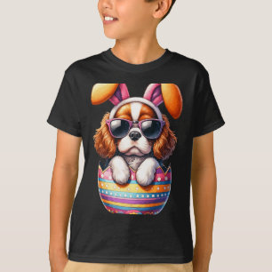 Camiseta Cavalier King Charles Spaniels Perro Lover Easter 