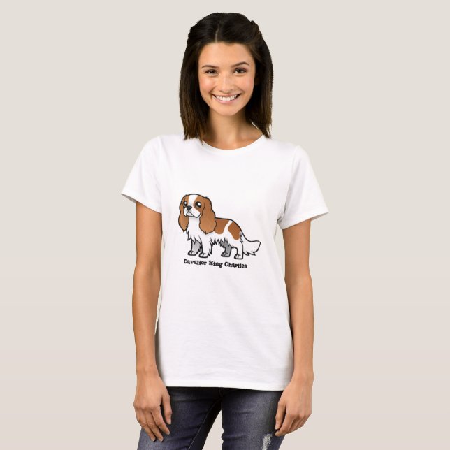 Camiseta Cavalier King Charlies Spaniel (Anverso completo)