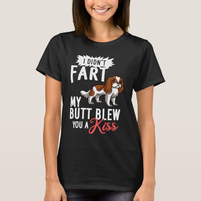 Camiseta Cavalier King Charlies Spaniel Dog Puppies Owner L (Anverso)