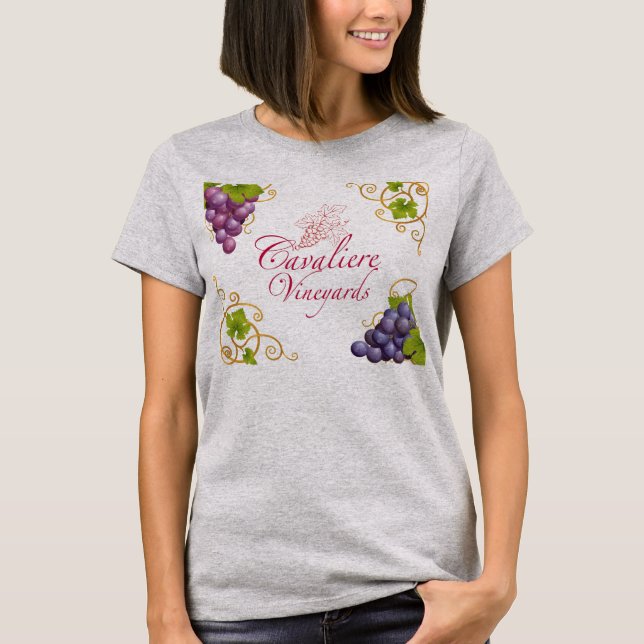 Camiseta Cavaliere Vineyards T-Shirt (Anverso)