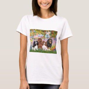 Camiseta Cavaliers (4) - en el jardín de Monet