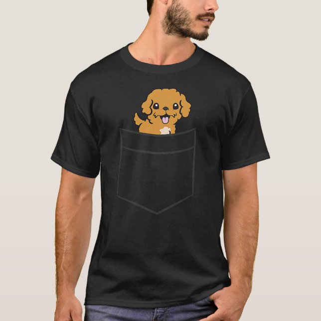 Camiseta Cavapoo In The Pocket Cavoodle Dog Pocket Cavapoo  (Anverso)