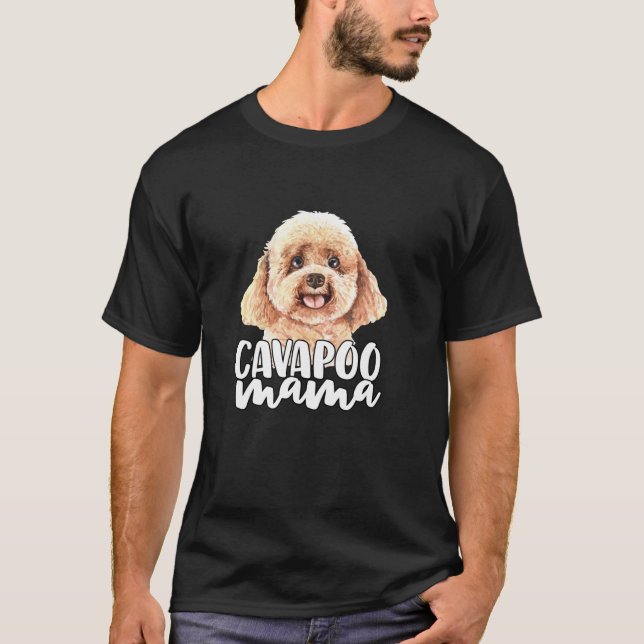 Camiseta Cavapoo Mama (Anverso)