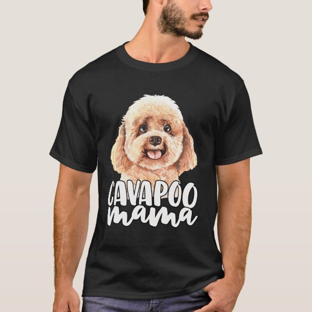 Camiseta Cavapoo Mama (Anverso)