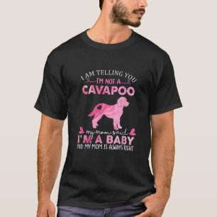Camiseta Cavapoo Mamá Bebé Divertido Perdedor De Perro Cute
